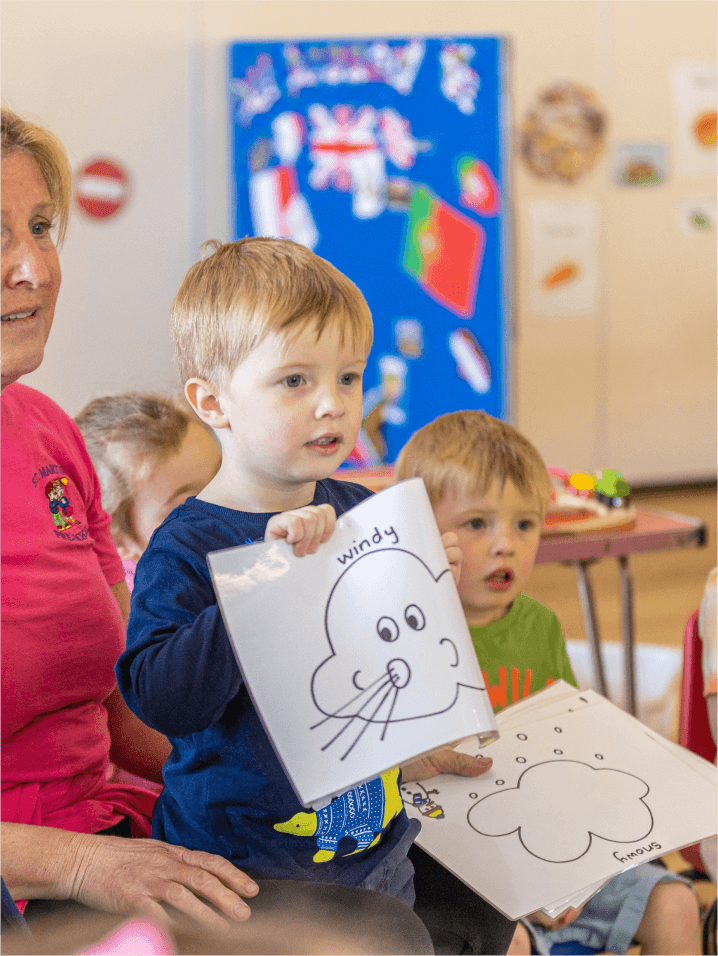 Image of children playing at st martins pre school